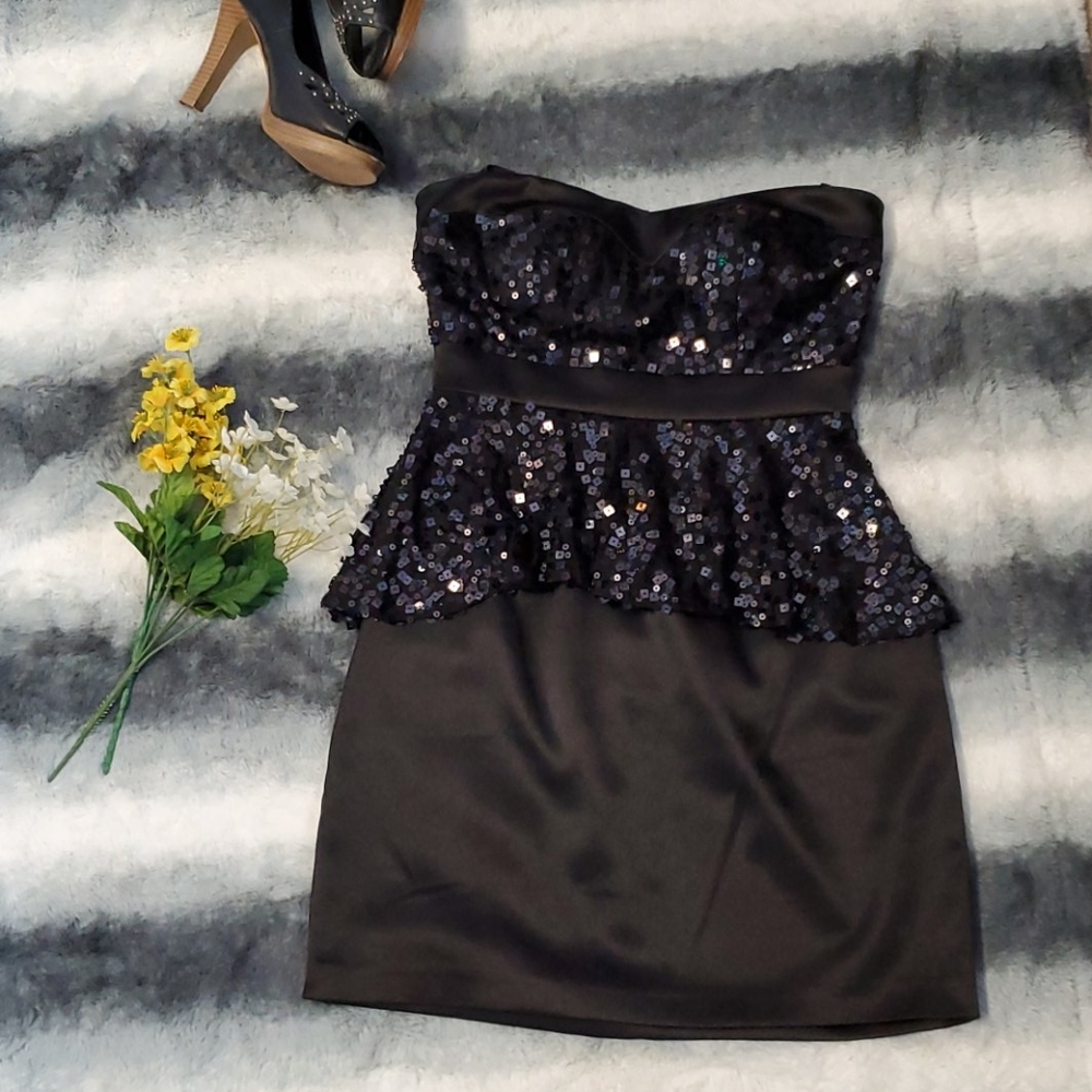 As you wish strapless dress.